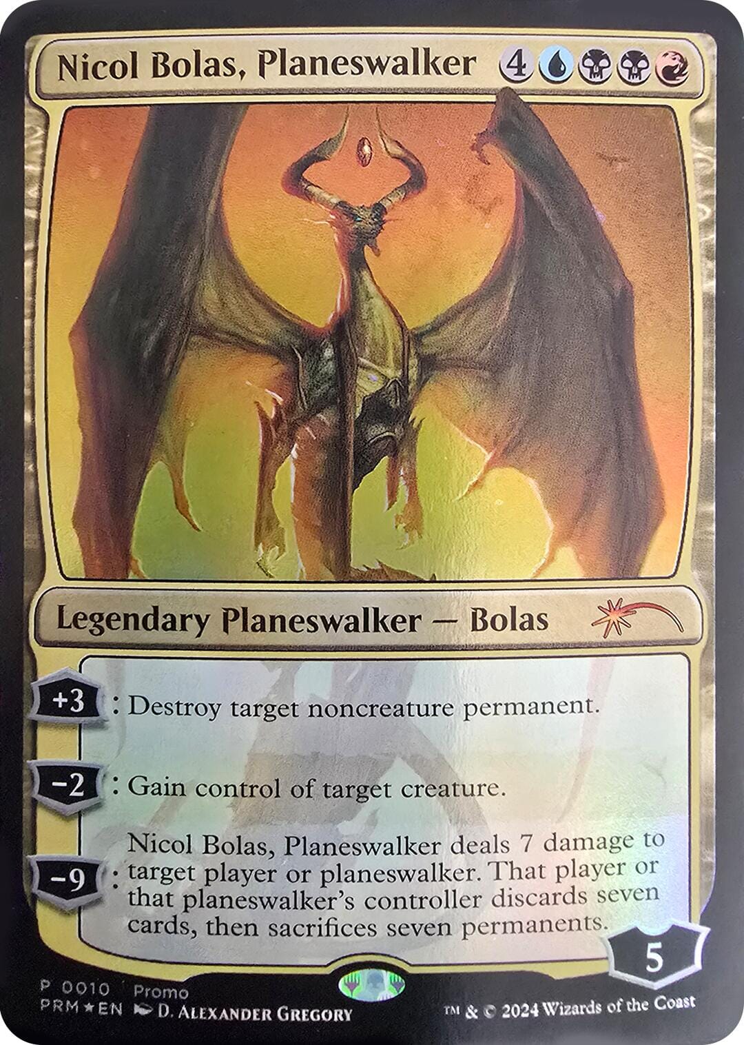 Nicol Bolas, Planeswalker [Media Promos] MTG Single Magic: The Gathering  | Multizone: Comics And Games