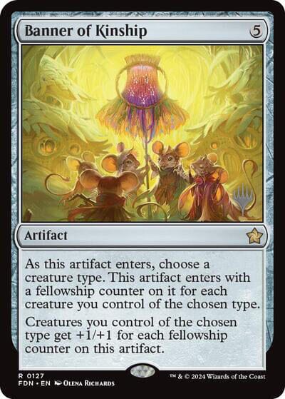 Banner of Kinship (Promo Pack) [Foundations Promos] MTG Single Magic: The Gathering  | Multizone: Comics And Games