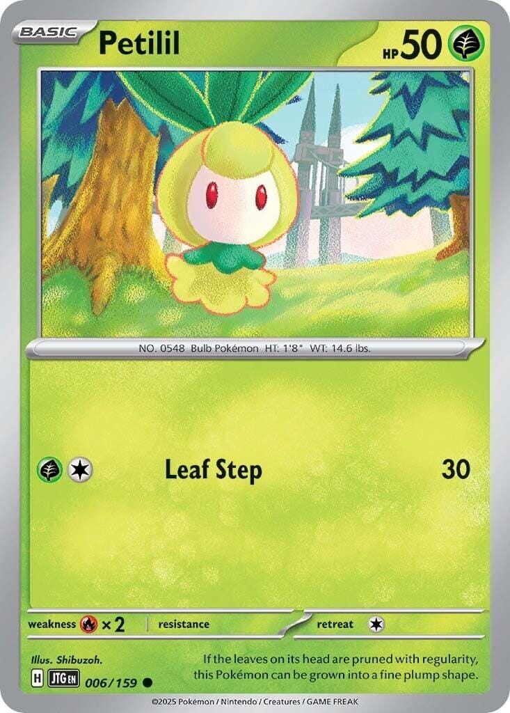 Petilil (006/159) [Scarlet & Violet: Journey Together] Pokemon Single Pokémon  | Multizone: Comics And Games