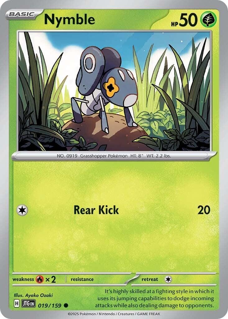 Nymble (019/159) [Scarlet & Violet: Journey Together] Pokemon Single Pokémon  | Multizone: Comics And Games