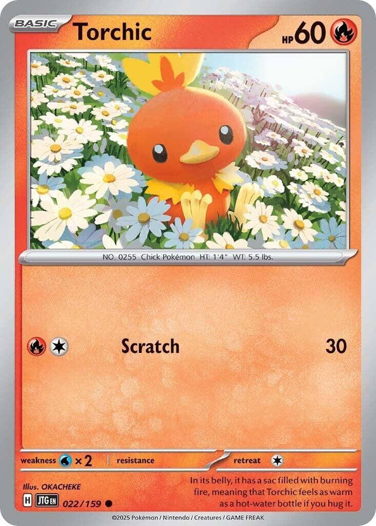 Torchic (022/159) [Scarlet & Violet: Journey Together] Pokemon Single Pokémon  | Multizone: Comics And Games
