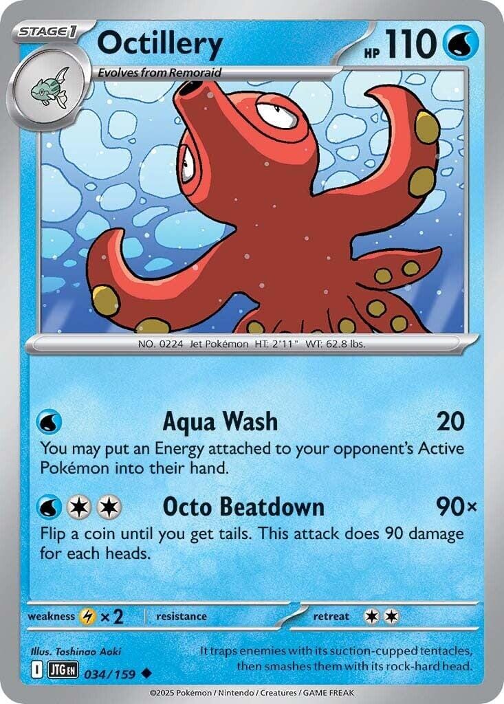 Octillery (034/159) [Scarlet & Violet: Journey Together] Pokemon Single Pokémon  | Multizone: Comics And Games