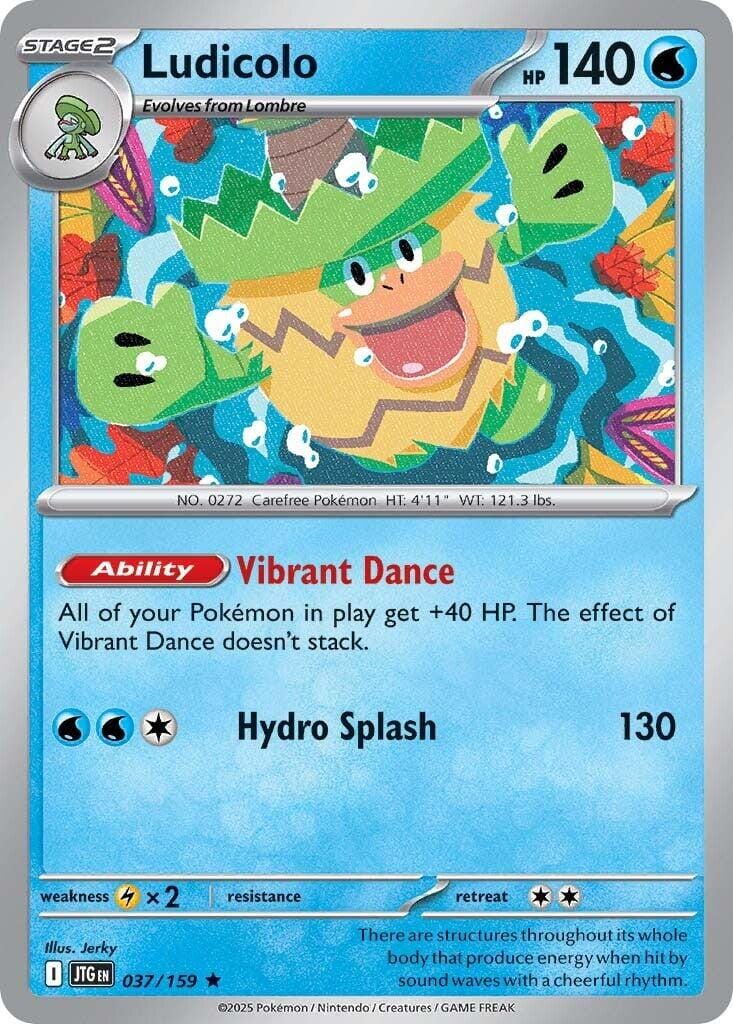 Ludicolo (037/159) [Scarlet & Violet: Journey Together] Pokemon Single Pokémon  | Multizone: Comics And Games