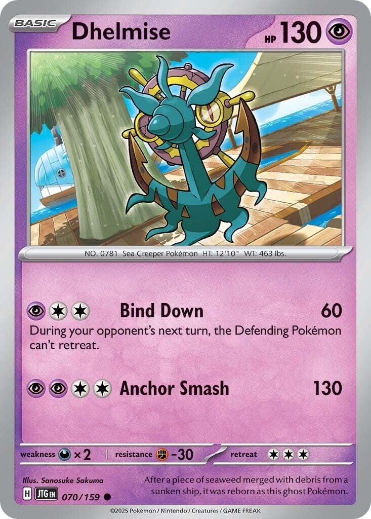 Dhelmise (070/159) [Scarlet & Violet: Journey Together] Pokemon Single Pokémon  | Multizone: Comics And Games
