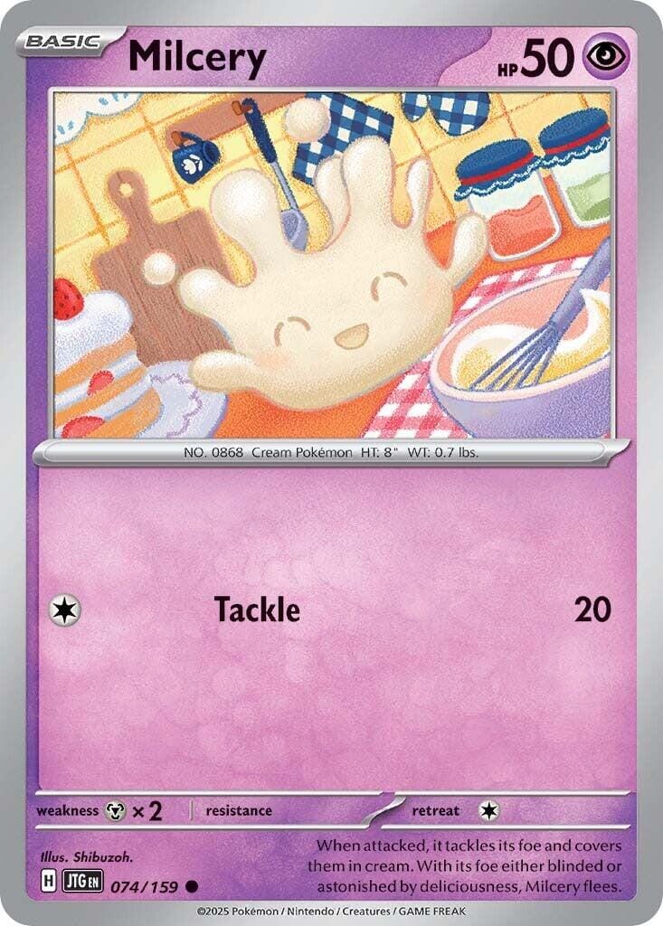Milcery (074/159) [Scarlet & Violet: Journey Together] Pokemon Single Pokémon  | Multizone: Comics And Games