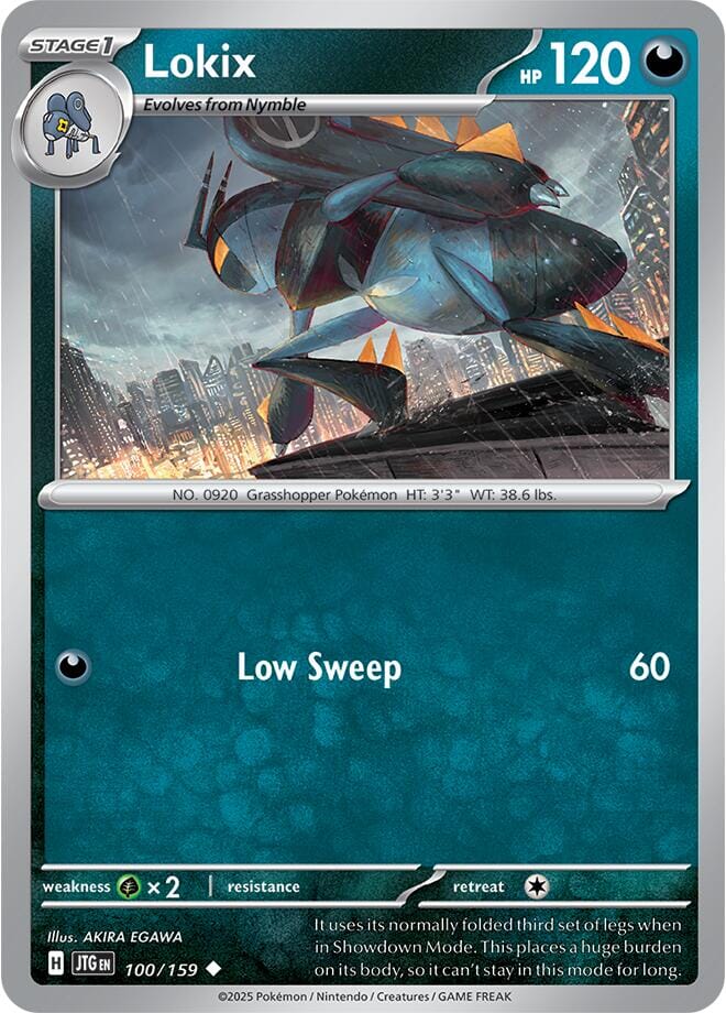 Lokix (100/159) [Scarlet & Violet: Journey Together] Pokemon Single Pokémon  | Multizone: Comics And Games