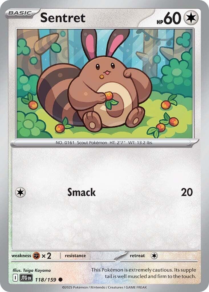 Sentret (118/159) [Scarlet & Violet: Journey Together] Pokemon Single Pokémon  | Multizone: Comics And Games