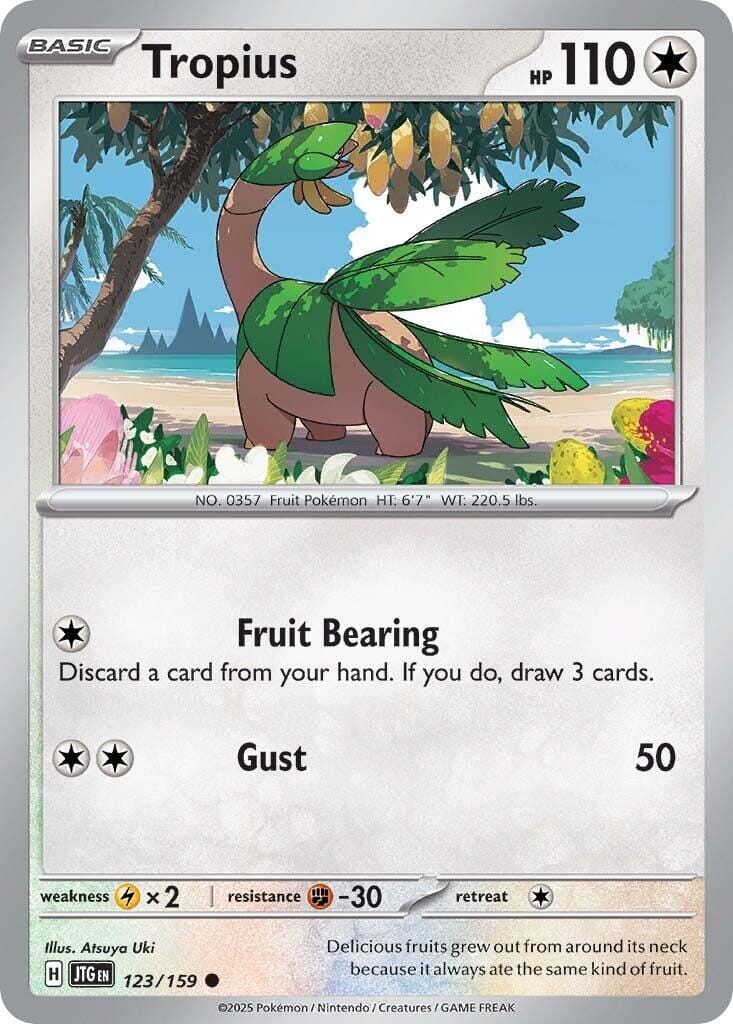Tropius (123/159) [Scarlet & Violet: Journey Together] Pokemon Single Pokémon  | Multizone: Comics And Games