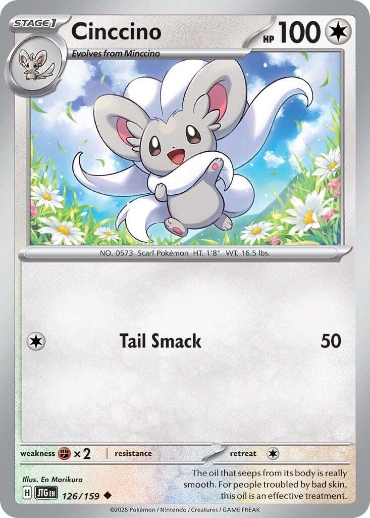 Cinccino (126/159) [Scarlet & Violet: Journey Together] Pokemon Single Pokémon  | Multizone: Comics And Games