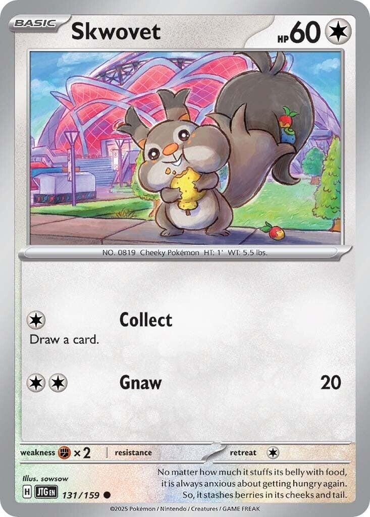 Skwovet (131/159) [Scarlet & Violet: Journey Together] Pokemon Single Pokémon  | Multizone: Comics And Games