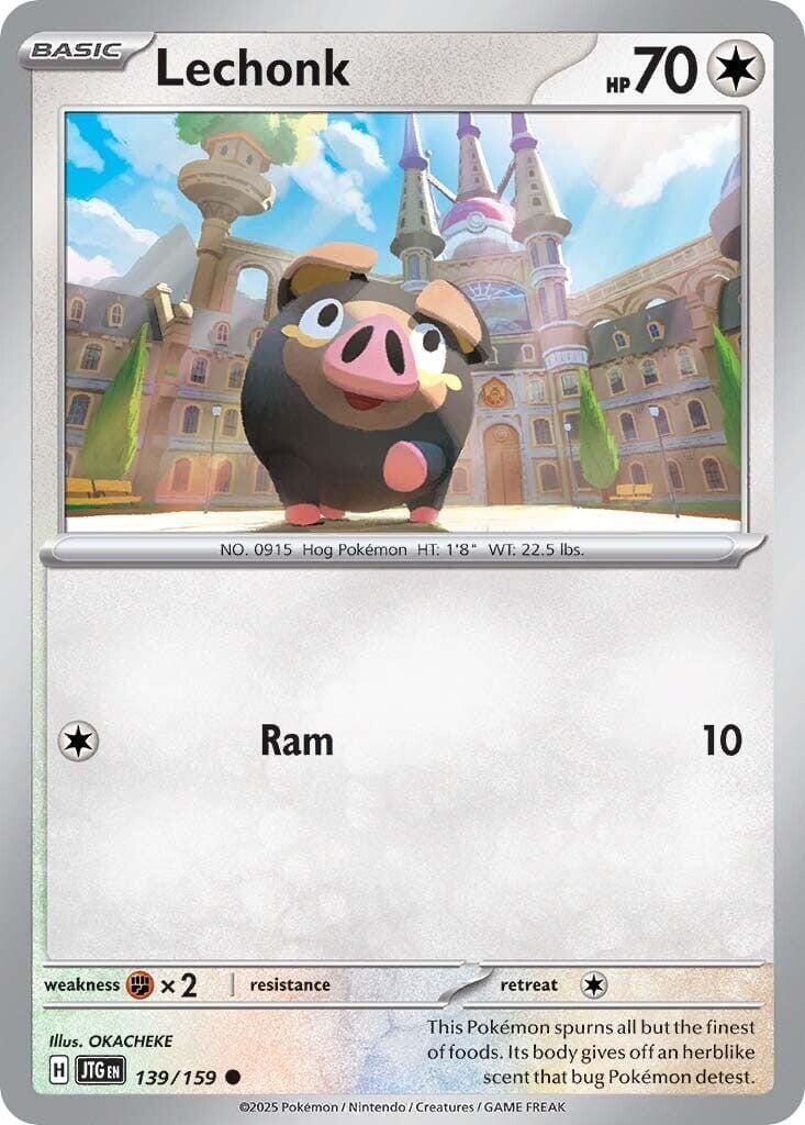 Lechonk (139/159) [Scarlet & Violet: Journey Together] Pokemon Single Pokémon  | Multizone: Comics And Games