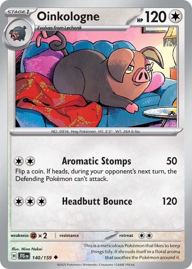 Oinkologne (140/159) [Scarlet & Violet: Journey Together] Pokemon Single Pokémon  | Multizone: Comics And Games