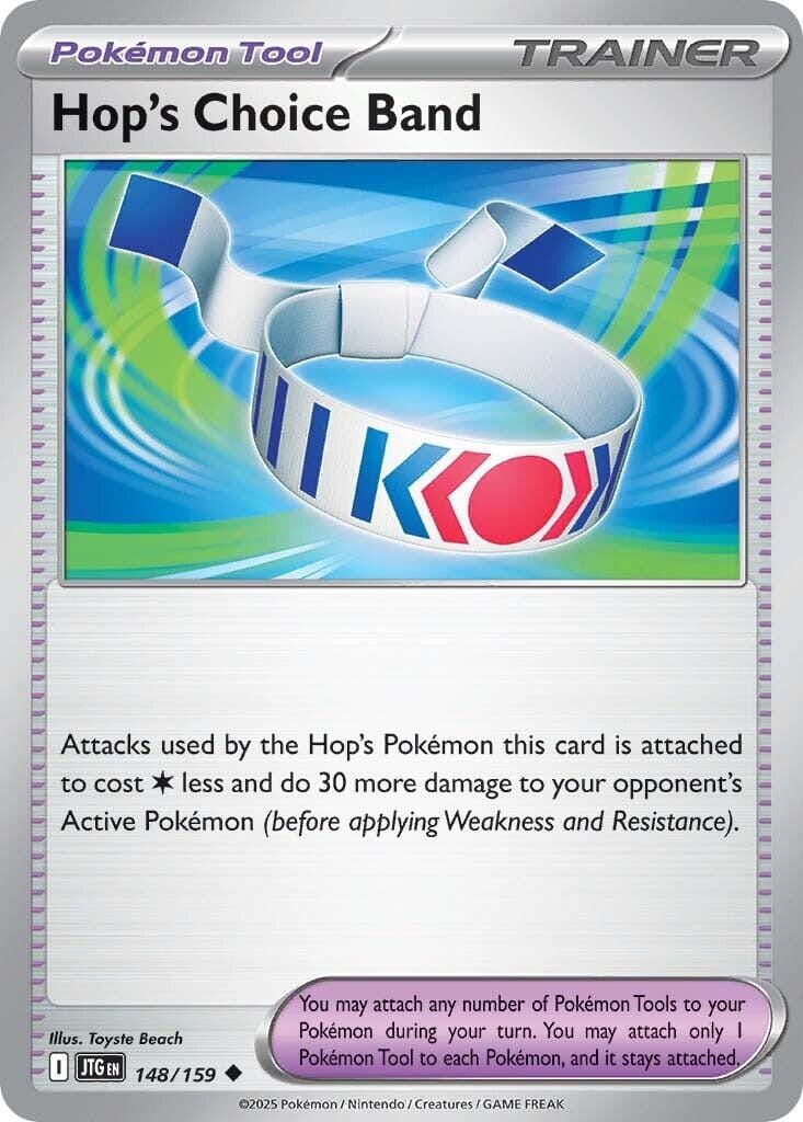 Hop's Choice Band (148/159) [Scarlet & Violet: Journey Together] Pokemon Single Pokémon  | Multizone: Comics And Games