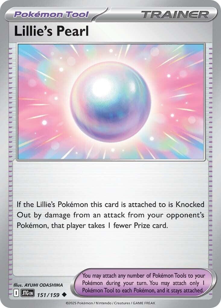 Lillie's Pearl (151/159) [Scarlet & Violet: Journey Together] Pokemon Single Pokémon  | Multizone: Comics And Games