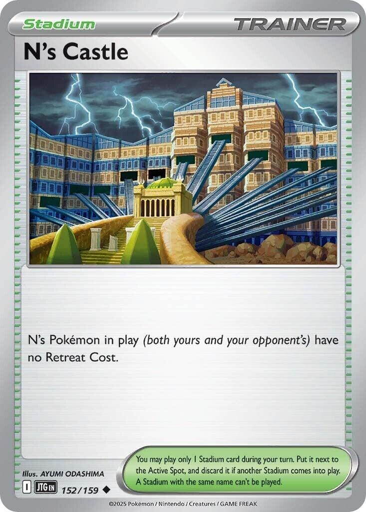 N's Castle (152/159) [Scarlet & Violet: Journey Together] Pokemon Single Pokémon  | Multizone: Comics And Games