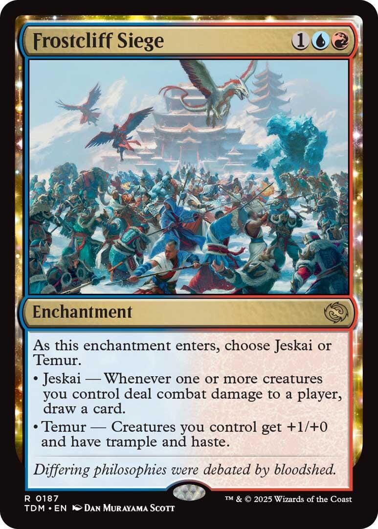 Frostcliff Siege [Tarkir: Dragonstorm] MTG Single Magic: The Gathering  | Multizone: Comics And Games