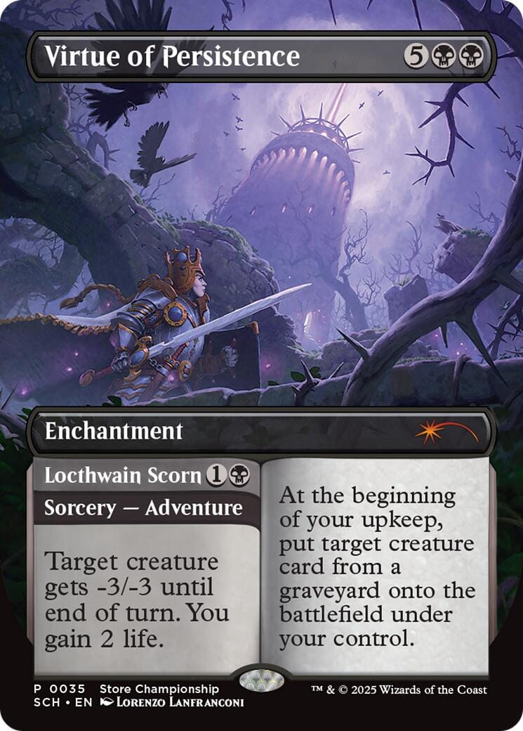 Virtue of Persistence [Store Championships 2025] MTG Single Magic: The Gathering  | Multizone: Comics And Games