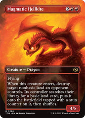 Magmatic Hellkite (Borderless) [Tarkir: Dragonstorm] MTG Single Magic: The Gathering  | Multizone: Comics And Games