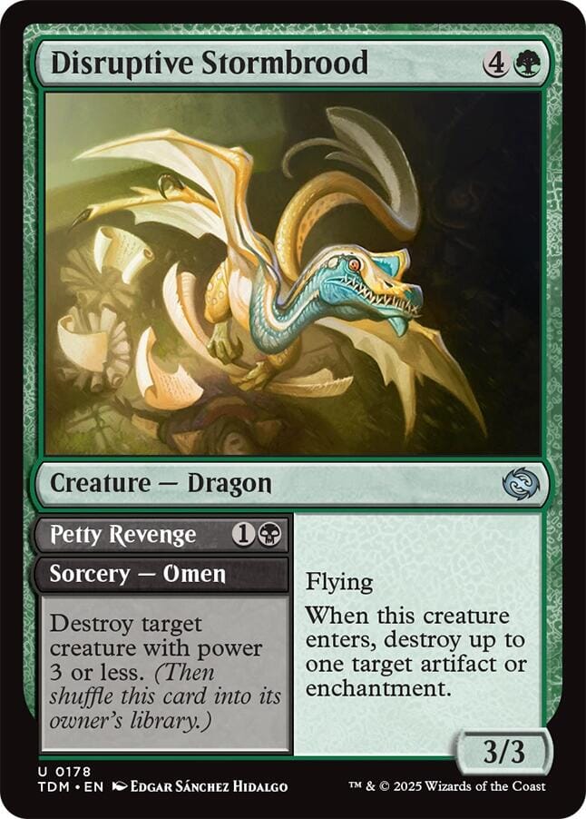 Disruptive Stormbrood [Tarkir: Dragonstorm] MTG Single Magic: The Gathering  | Multizone: Comics And Games
