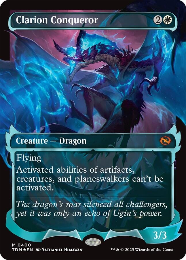 Clarion Conqueror (Showcase) [Tarkir: Dragonstorm] MTG Single Magic: The Gathering  | Multizone: Comics And Games