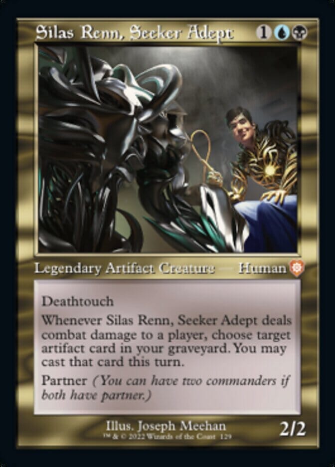 Silas Renn, Seeker Adept (Retro) [The Brothers' War Commander] MTG Single Magic: The Gathering  | Multizone: Comics And Games