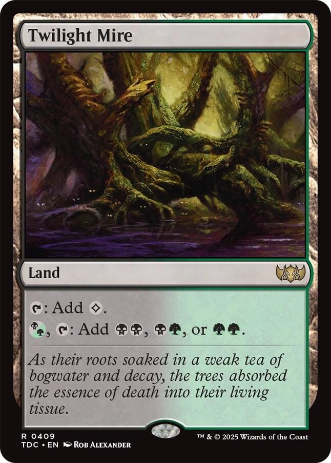 Twilight Mire [Tarkir: Dragonstorm Commander] MTG Single Magic: The Gathering  | Multizone: Comics And Games
