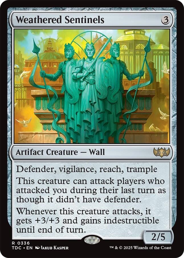 Weathered Sentinels [Tarkir: Dragonstorm Commander] MTG Single Magic: The Gathering  | Multizone: Comics And Games