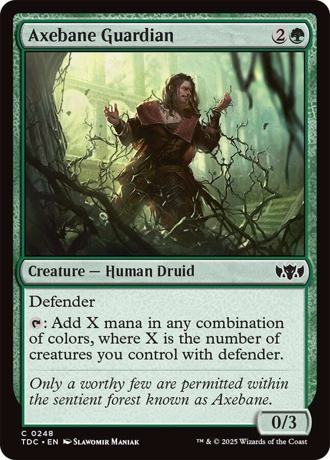 Axebane Guardian [Tarkir: Dragonstorm Commander] MTG Single Magic: The Gathering  | Multizone: Comics And Games