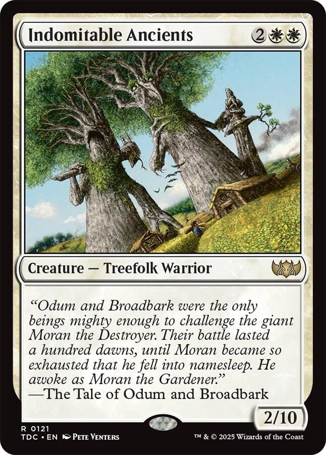 Indomitable Ancients [Tarkir: Dragonstorm Commander] MTG Single Magic: The Gathering  | Multizone: Comics And Games