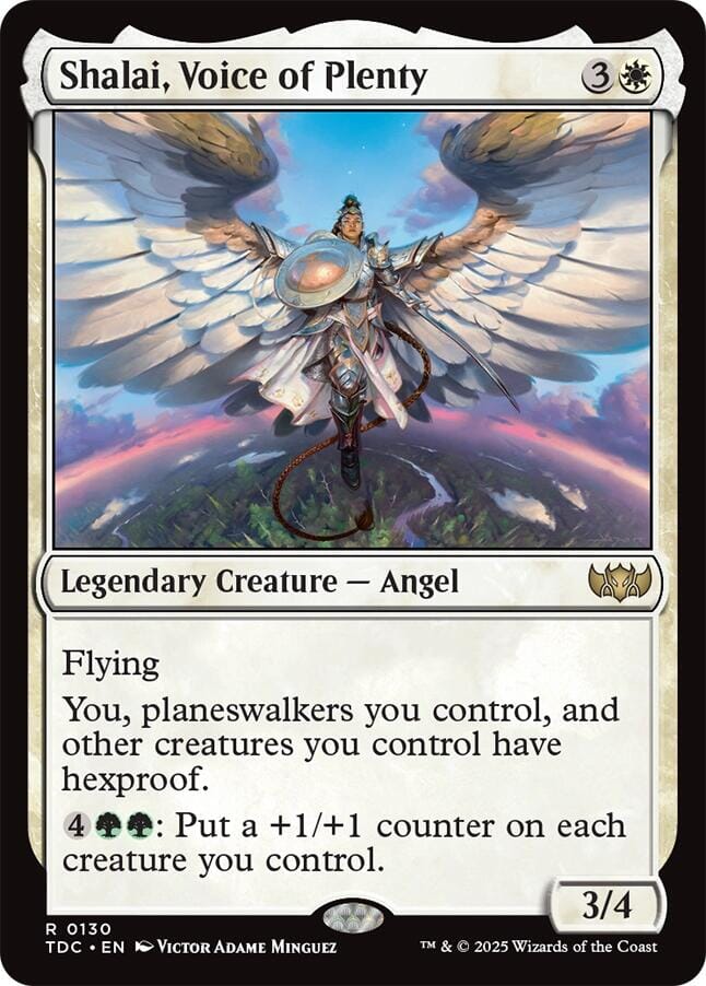 Shalai, Voice of Plenty [Tarkir: Dragonstorm Commander] MTG Single Magic: The Gathering  | Multizone: Comics And Games