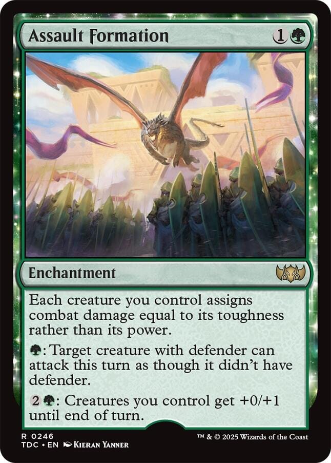 Assault Formation [Tarkir: Dragonstorm Commander] MTG Single Magic: The Gathering  | Multizone: Comics And Games