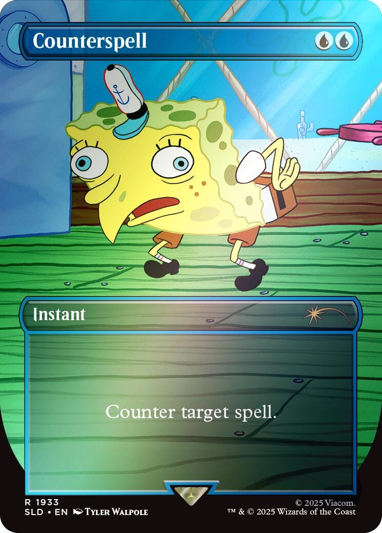Counterspell (Rainbow Foil) [Secret Lair Drop Series] MTG Single Magic: The Gathering  | Multizone: Comics And Games