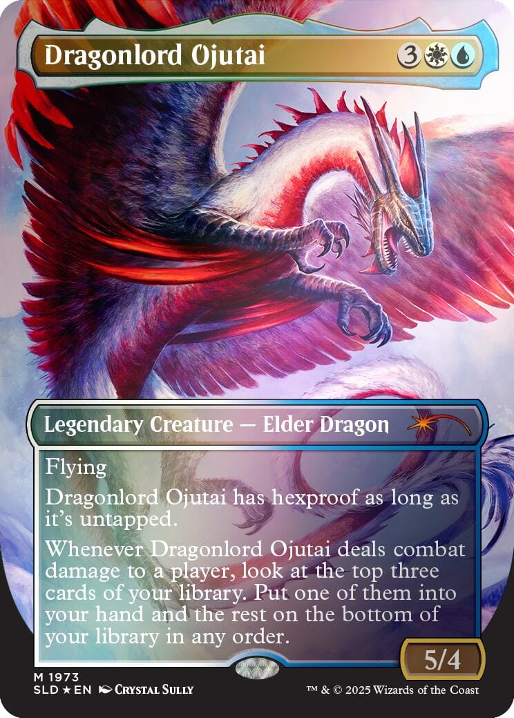 Dragonlord Ojutai (Rainbow Foil) [Secret Lair Drop Series] MTG Single Magic: The Gathering  | Multizone: Comics And Games