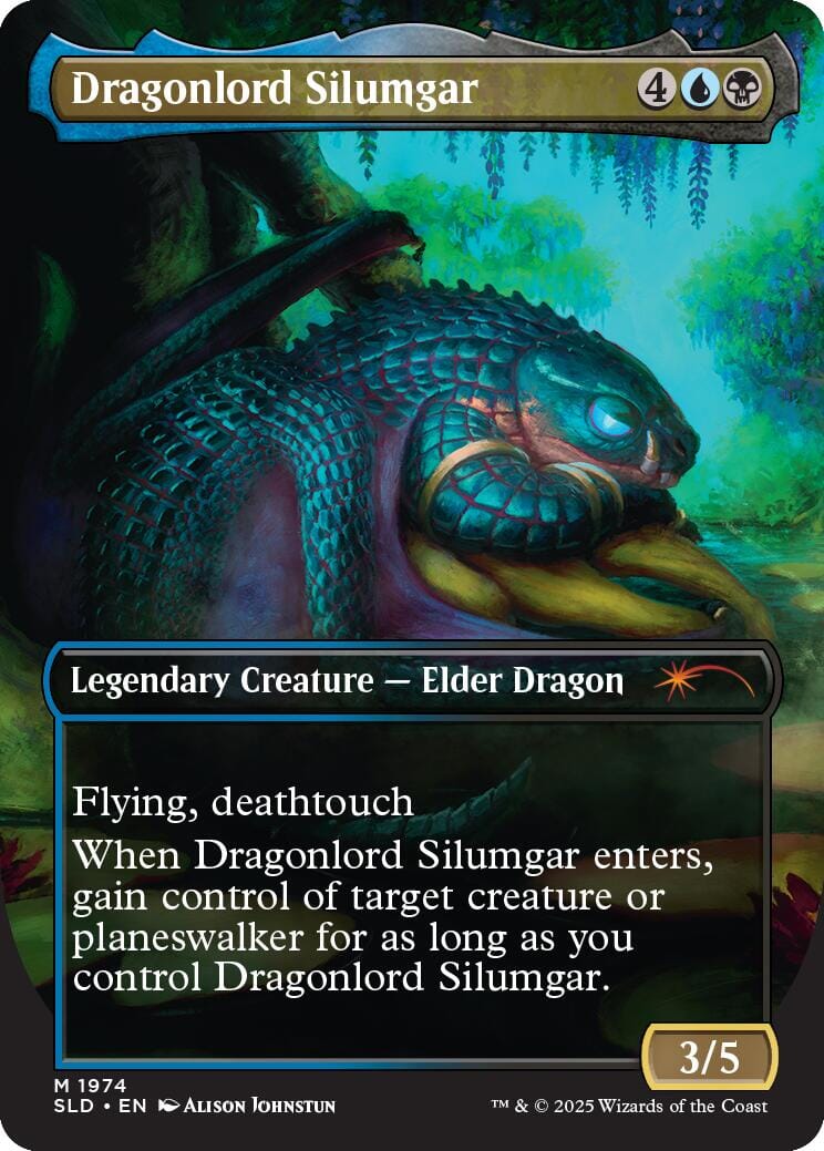 Dragonlord Silumgar [Secret Lair Drop Series] MTG Single Magic: The Gathering  | Multizone: Comics And Games
