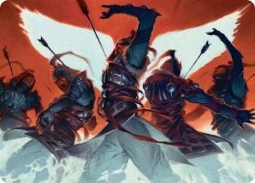 Desperate Measures Art Card (11/54) [Tarkir: Dragonstorm Art Series] MTG Single Magic: The Gathering  | Multizone: Comics And Games