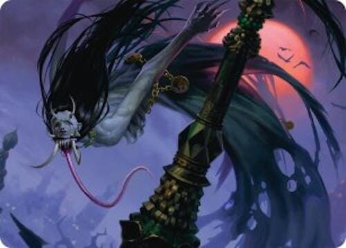 Qarsi Revenant Art Card (12/54) [Tarkir: Dragonstorm Art Series] MTG Single Magic: The Gathering  | Multizone: Comics And Games