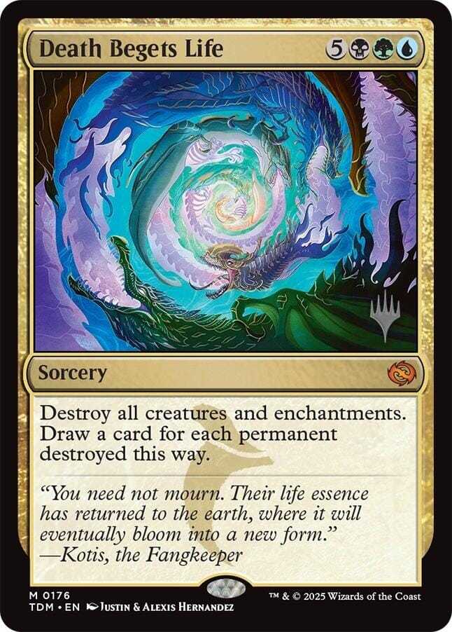 Death Begets Life (Promo Pack) [Tarkir: Dragonstorm Promos] MTG Single Magic: The Gathering  | Multizone: Comics And Games