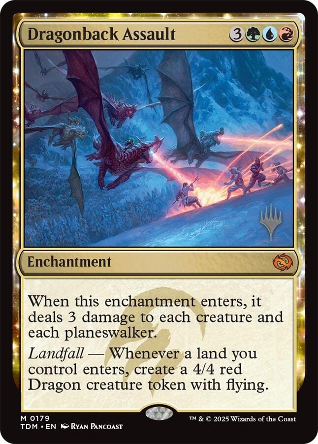 Dragonback Assault (Promo Pack) [Tarkir: Dragonstorm Promos] MTG Single Magic: The Gathering  | Multizone: Comics And Games