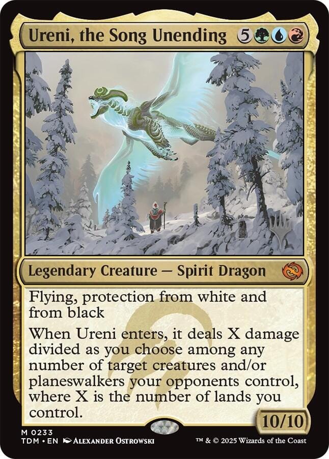 Ureni, the Song Unending (Promo Pack) [Tarkir: Dragonstorm Promos] MTG Single Magic: The Gathering  | Multizone: Comics And Games