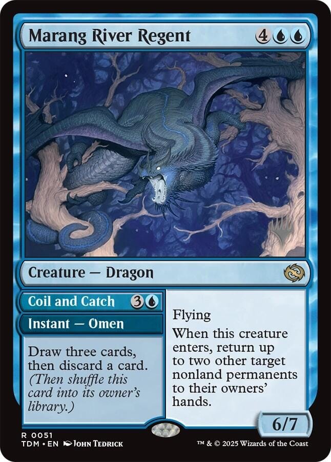 Marang River Regent [Tarkir: Dragonstorm Promos] MTG Single Magic: The Gathering  | Multizone: Comics And Games