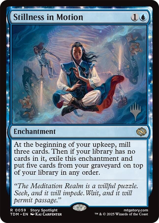 Stillness in Motion [Tarkir: Dragonstorm Promos] MTG Single Magic: The Gathering  | Multizone: Comics And Games