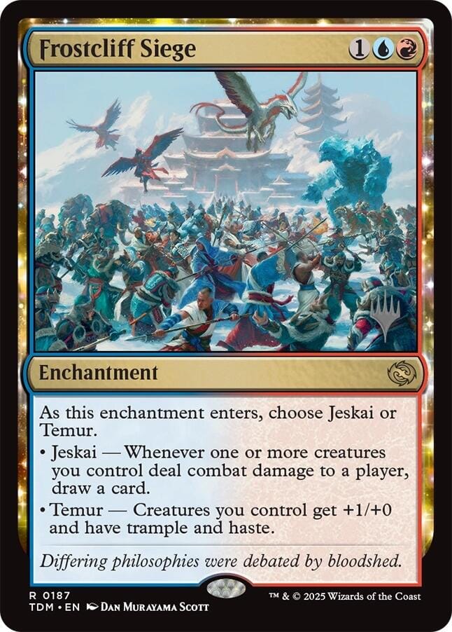 Frostcliff Siege [Tarkir: Dragonstorm Promos] MTG Single Magic: The Gathering  | Multizone: Comics And Games
