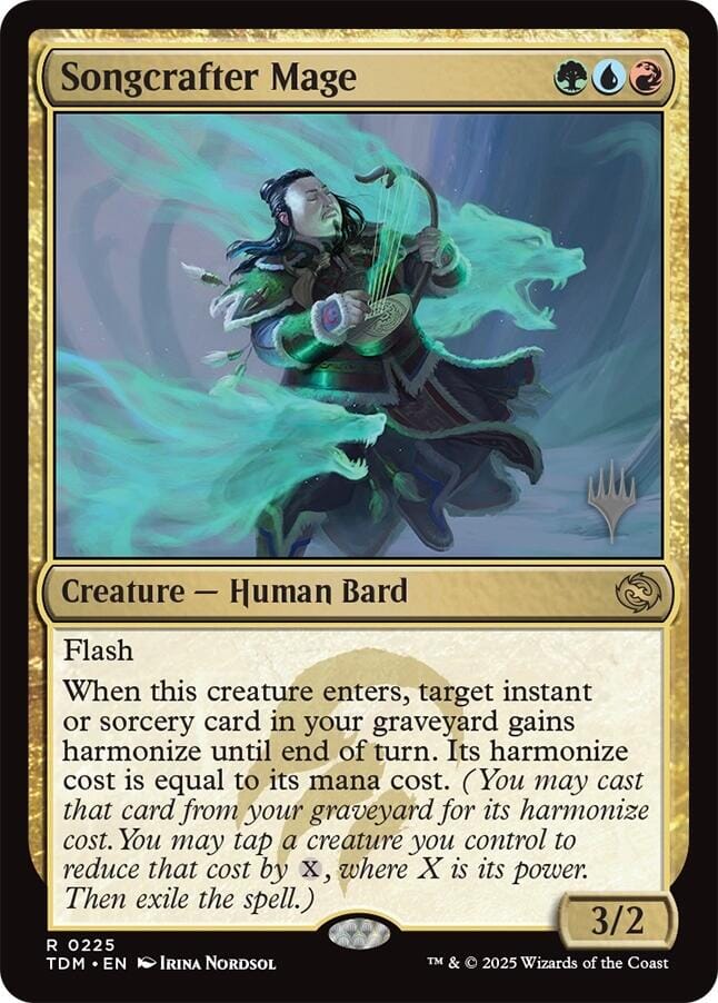 Songcrafter Mage (Promo Pack) [Tarkir: Dragonstorm Promos] MTG Single Magic: The Gathering  | Multizone: Comics And Games