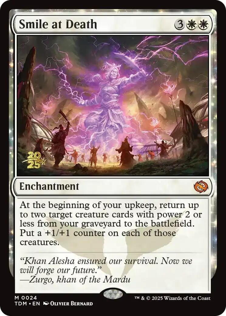 Smile at Death [Tarkir: Dragonstorm Prerelease Promos] MTG Single Magic: The Gathering  | Multizone: Comics And Games