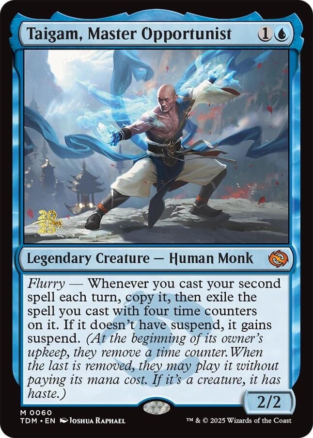 Taigam, Master Opportunist [Tarkir: Dragonstorm Prerelease Promos] MTG Single Magic: The Gathering  | Multizone: Comics And Games