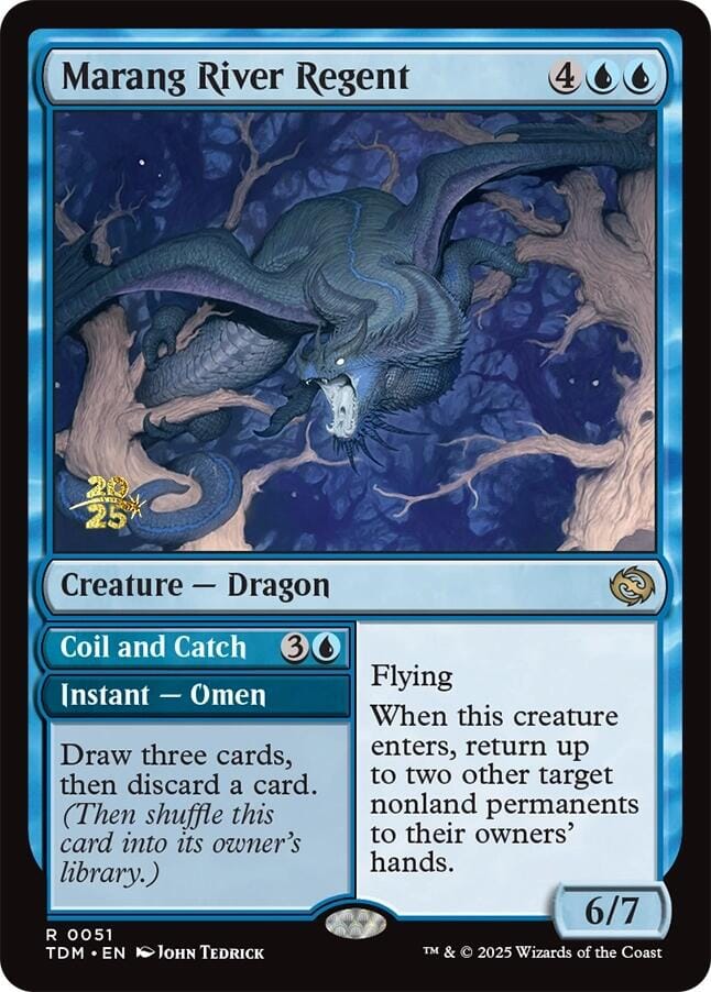 Marang River Regent [Tarkir: Dragonstorm Prerelease Promos] MTG Single Magic: The Gathering  | Multizone: Comics And Games