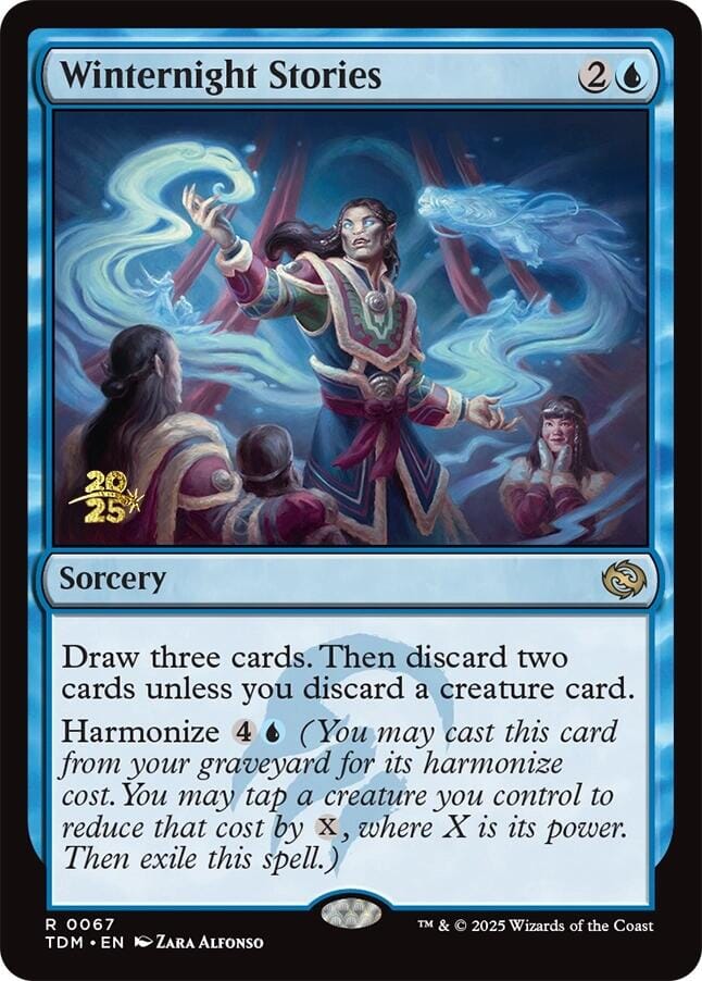Winternight Stories [Tarkir: Dragonstorm Prerelease Promos] MTG Single Magic: The Gathering  | Multizone: Comics And Games