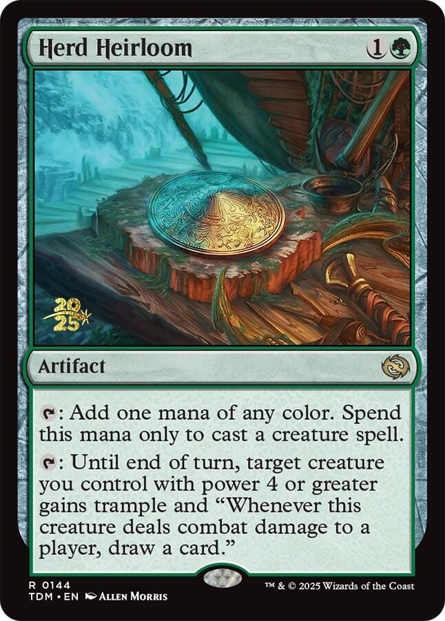Herd Heirloom [Tarkir: Dragonstorm Prerelease Promos] MTG Single Magic: The Gathering  | Multizone: Comics And Games