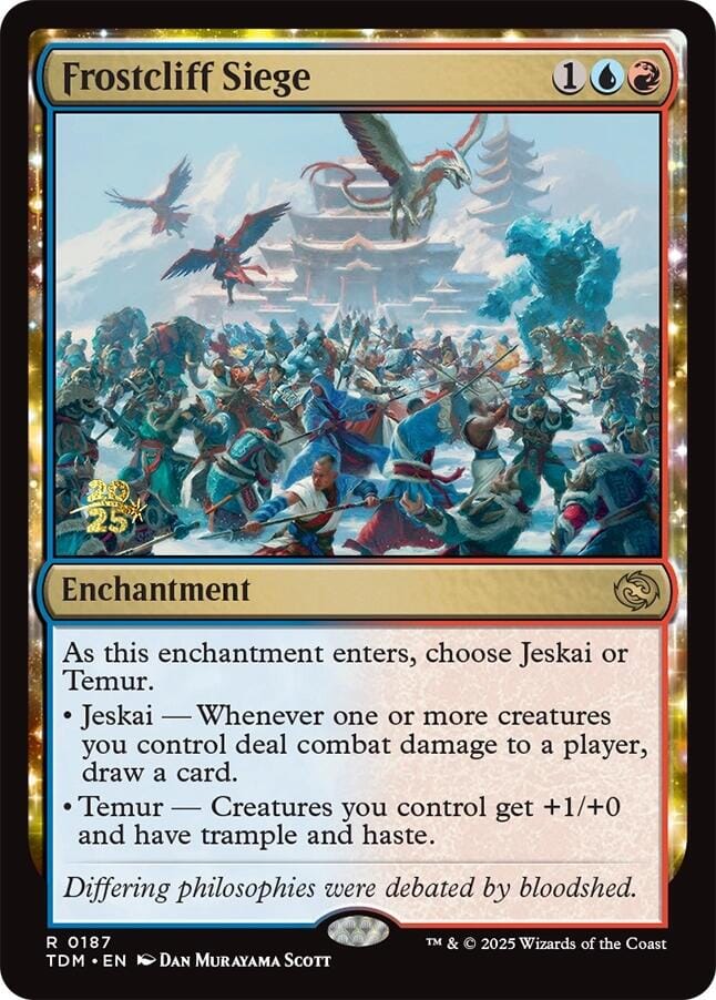 Frostcliff Siege [Tarkir: Dragonstorm Prerelease Promos] MTG Single Magic: The Gathering  | Multizone: Comics And Games