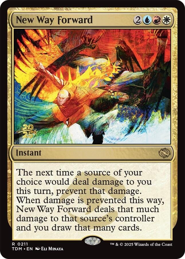 New Way Forward [Tarkir: Dragonstorm Prerelease Promos] MTG Single Magic: The Gathering  | Multizone: Comics And Games